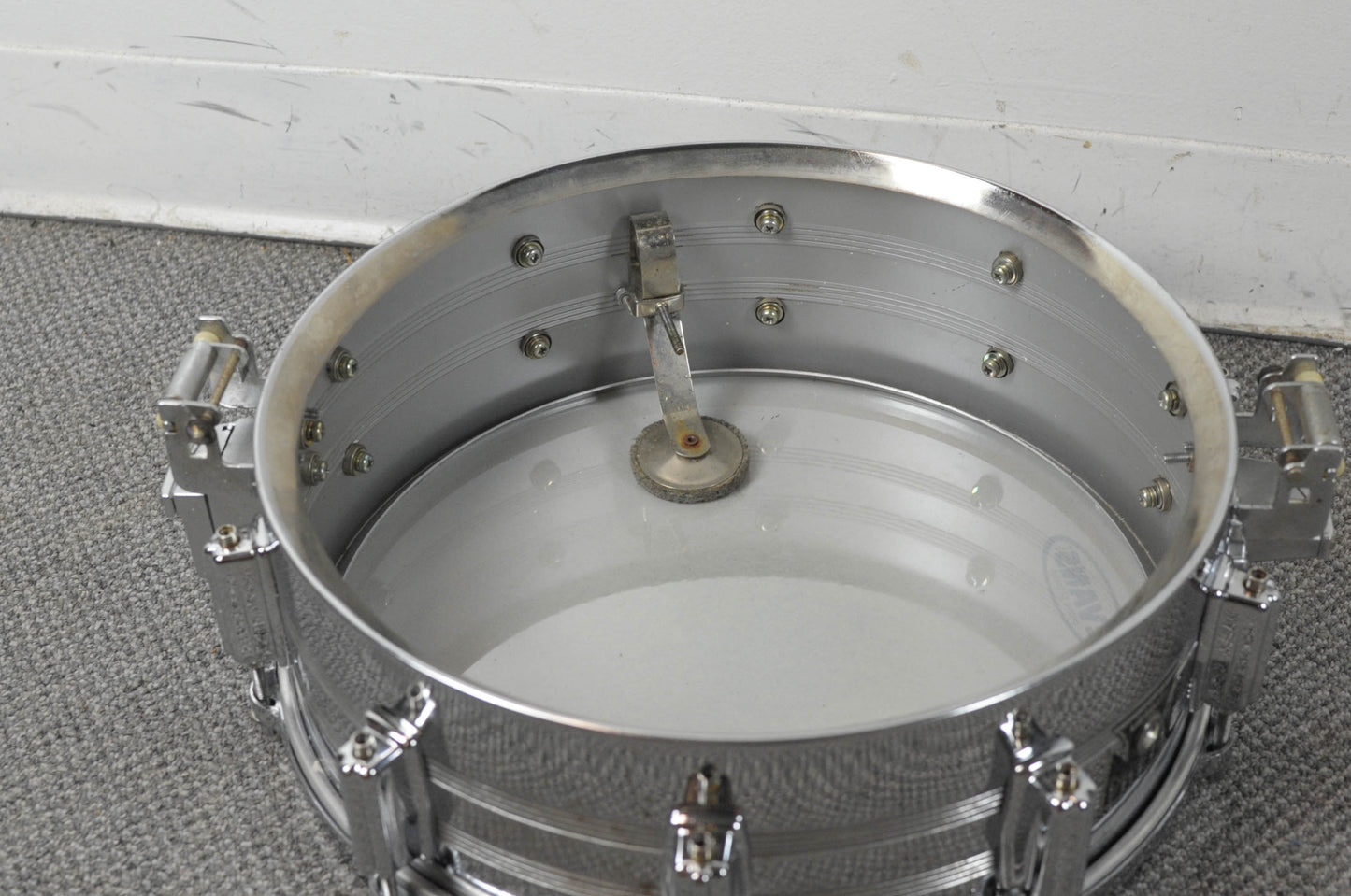 1980s Tama 5x14 Model 8055 Imperialstar Mastercraft Steel Snare Drum