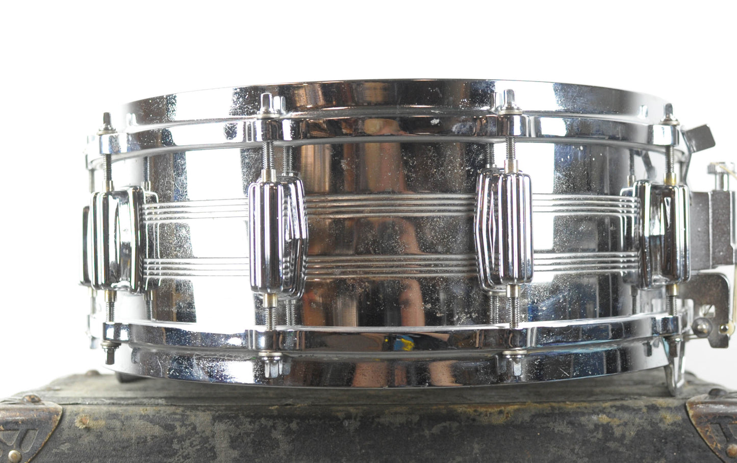 1980s Tama 5x14 Model 8055 Imperialstar Mastercraft Steel Snare Drum