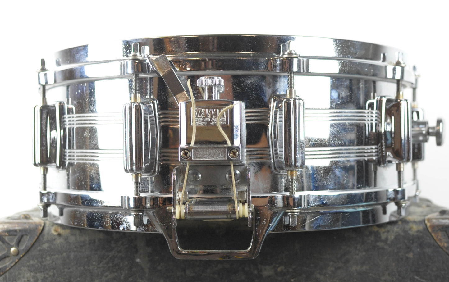 1980s Tama 5x14 Model 8055 Imperialstar Mastercraft Steel Snare Drum