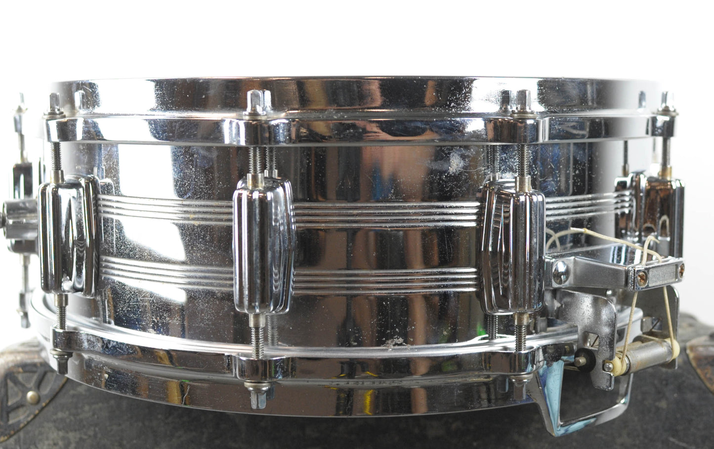 1980s Tama 5x14 Model 8055 Imperialstar Mastercraft Steel Snare Drum