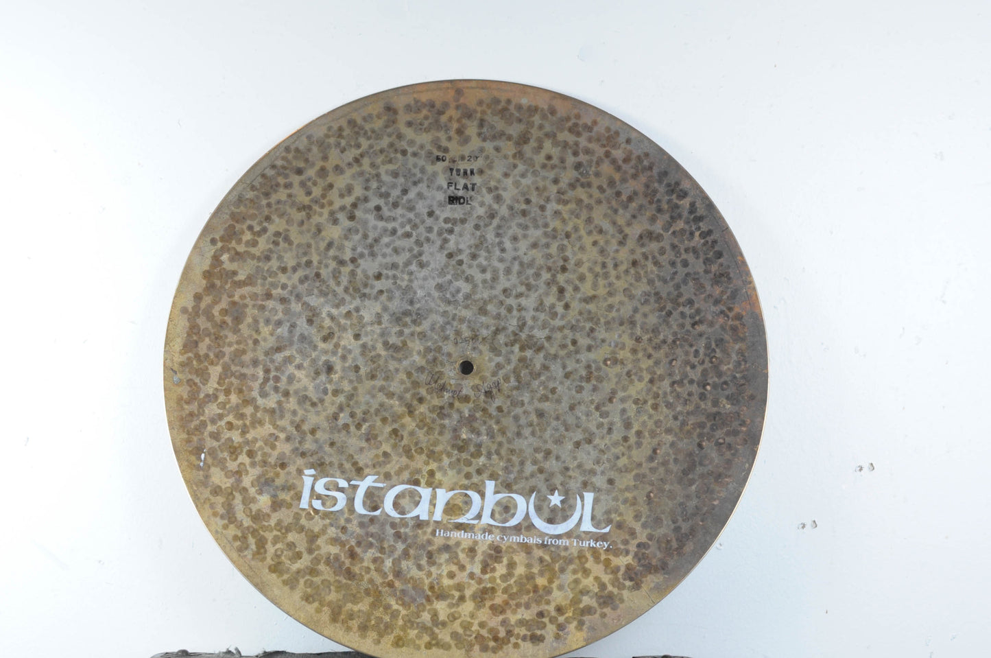 Istanbul Agop 20" White Label Flat Ride Cymbal 2250g