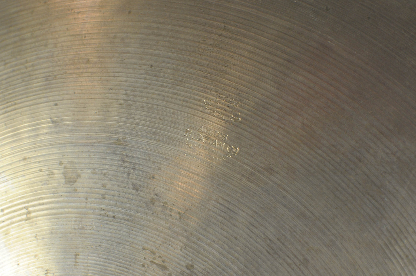 1950s Zildjian A 18" Trans Stamp Type III Crash Cymbal 1387g