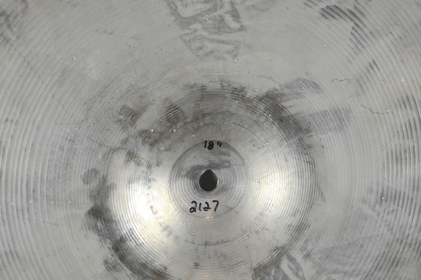 1960s Zildjian A 18" Ride Cymbal 2127g