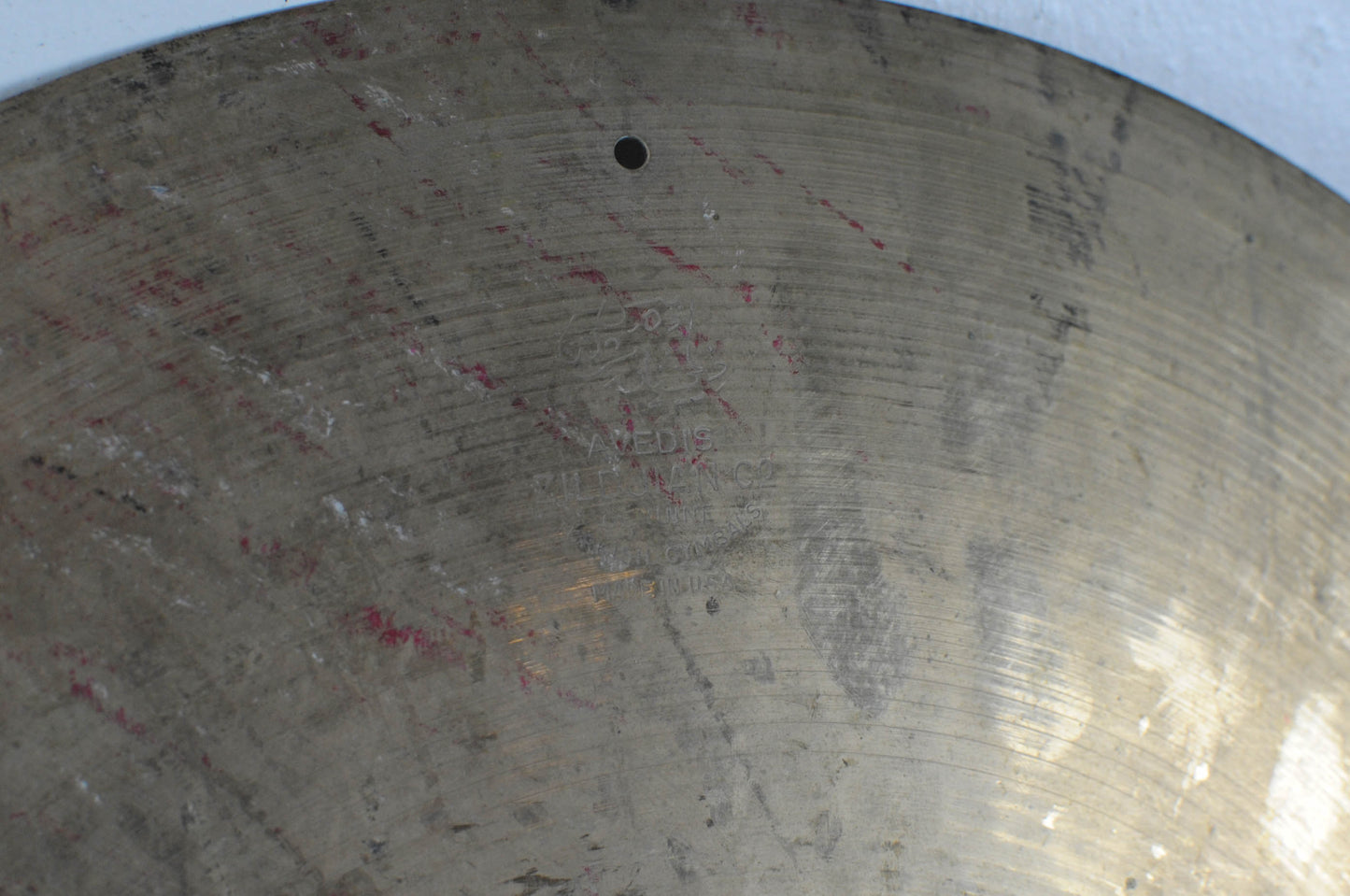 1960s Zildjian A 18" Ride Cymbal 2127g