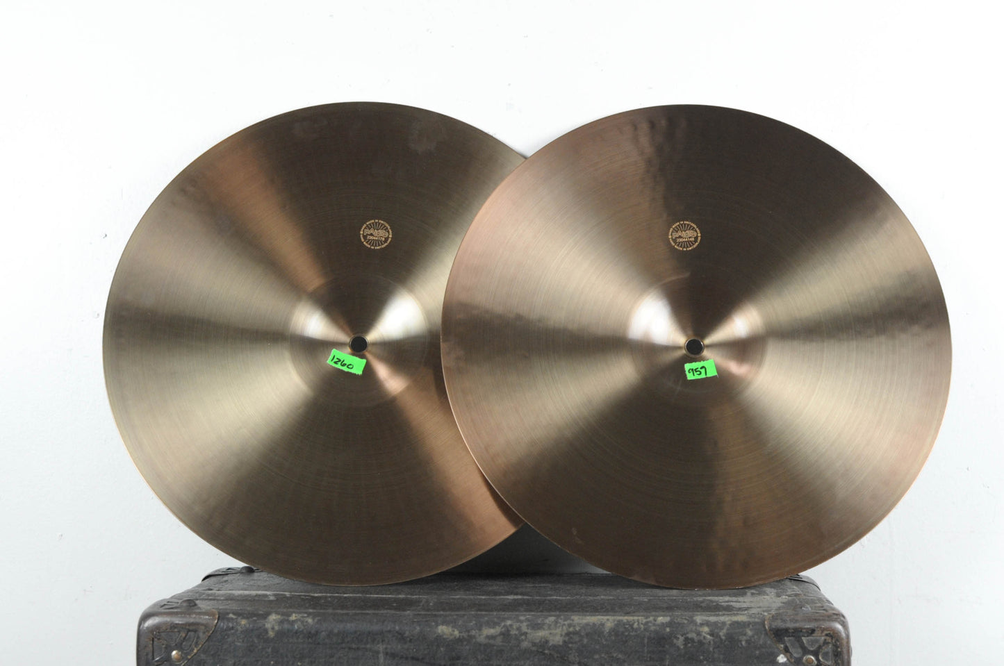 Paiste 15" Giant Beat Hi Hat Cymbals 957g 1260g
