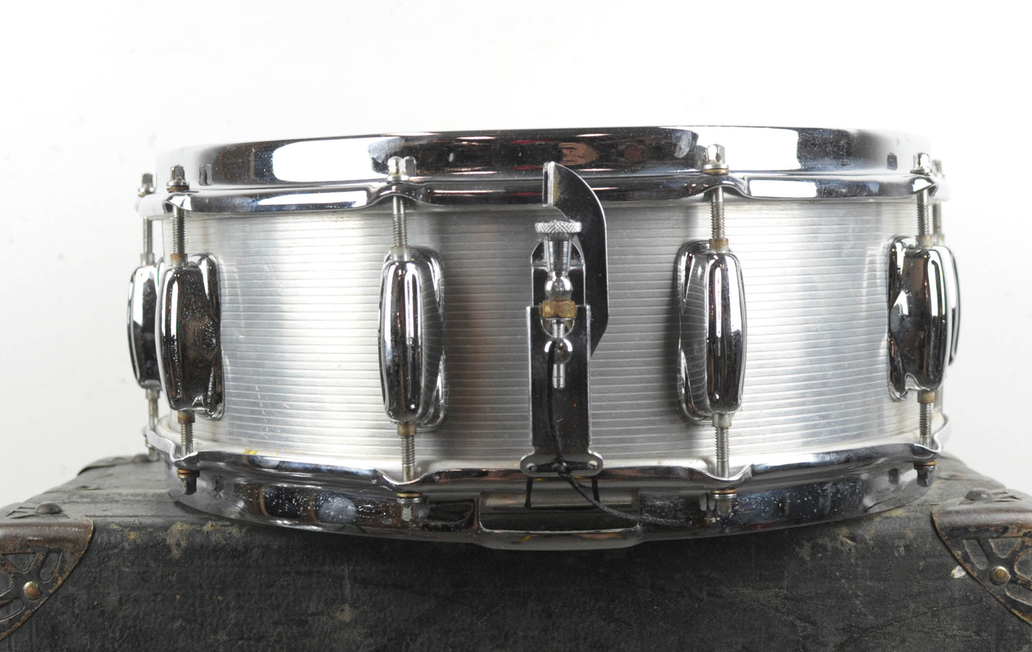 1970s Slingerland 5x14 "Ribbed Aluminum" Snare Drum