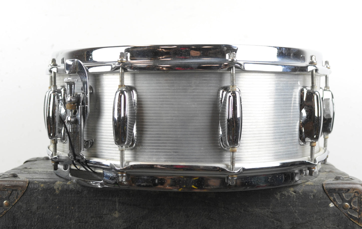 1970s Slingerland 5x14 "Ribbed Aluminum" Snare Drum