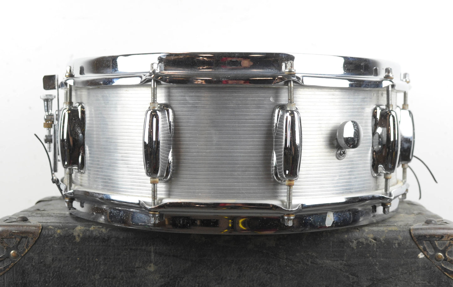 1970s Slingerland 5x14 "Ribbed Aluminum" Snare Drum