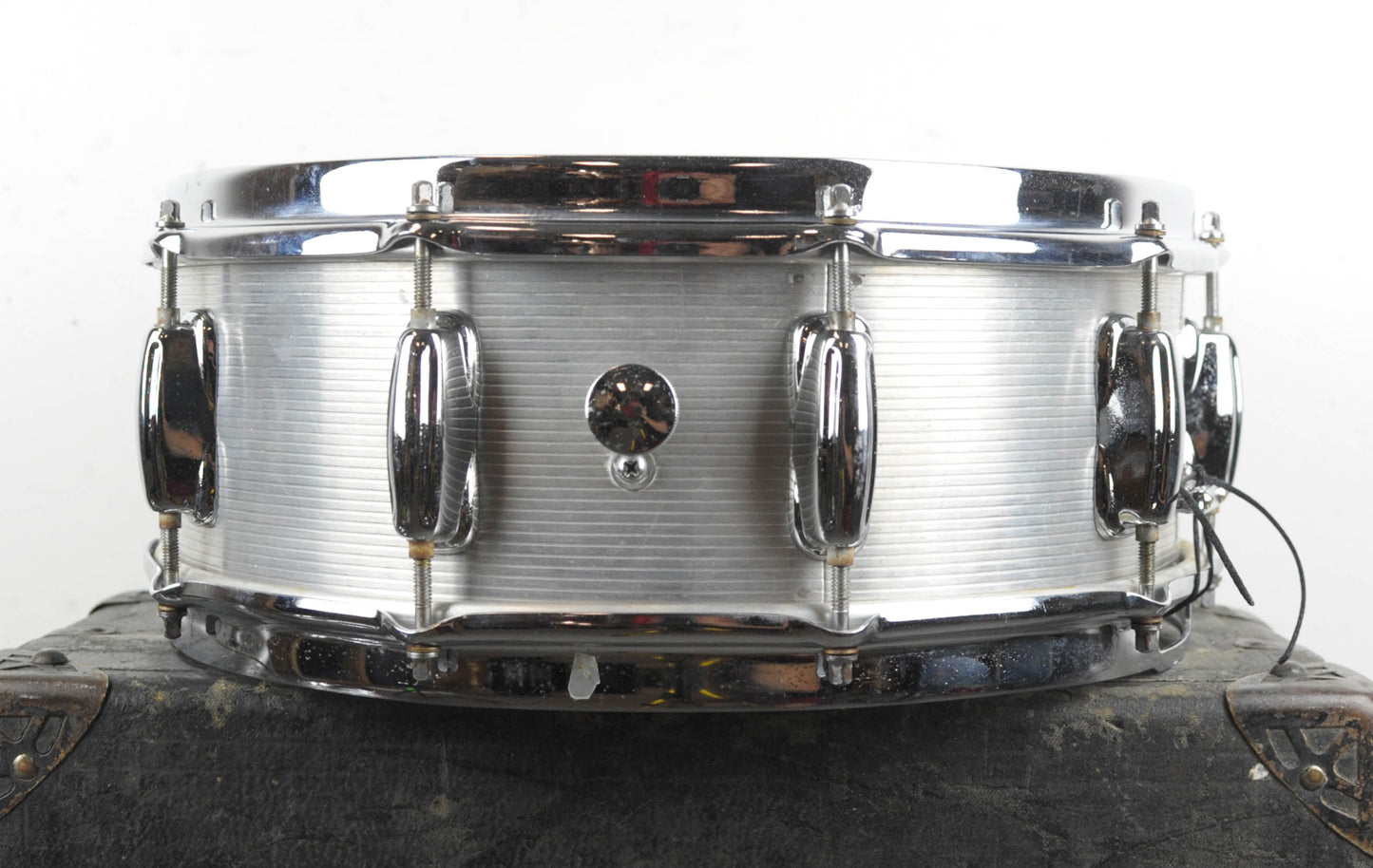 1970s Slingerland 5x14 "Ribbed Aluminum" Snare Drum