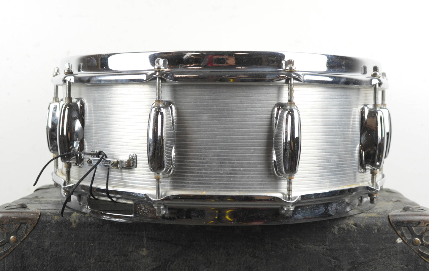 1970s Slingerland 5x14 "Ribbed Aluminum" Snare Drum