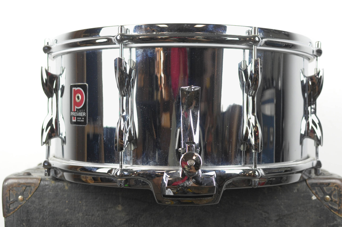 Premier 2003 6.5x14 Aluminum Snare Drum 2000