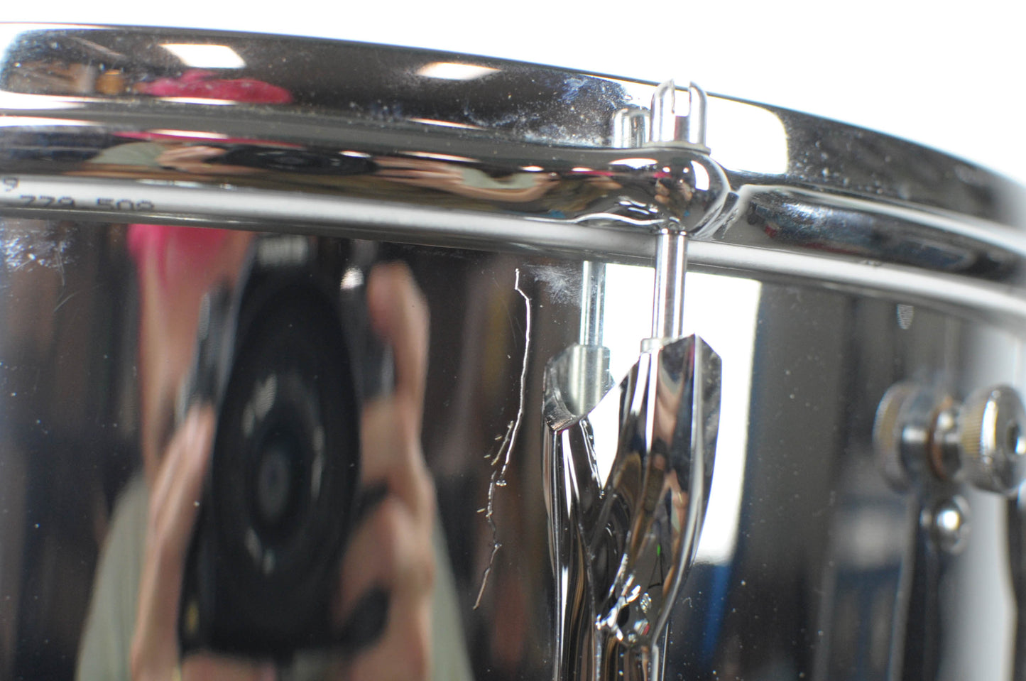 Premier 2003 6.5x14 Aluminum Snare Drum 2000