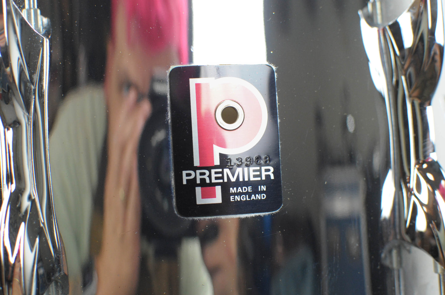 Premier 2003 6.5x14 Aluminum Snare Drum 2000