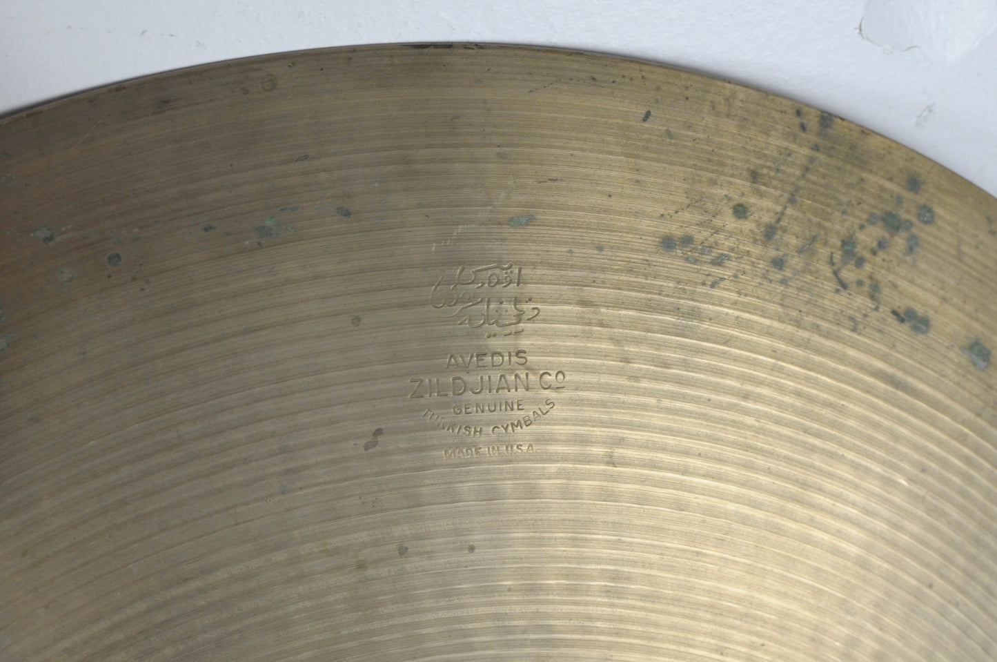 1960s Zildjian A 22" Ride Cymbal 3370g