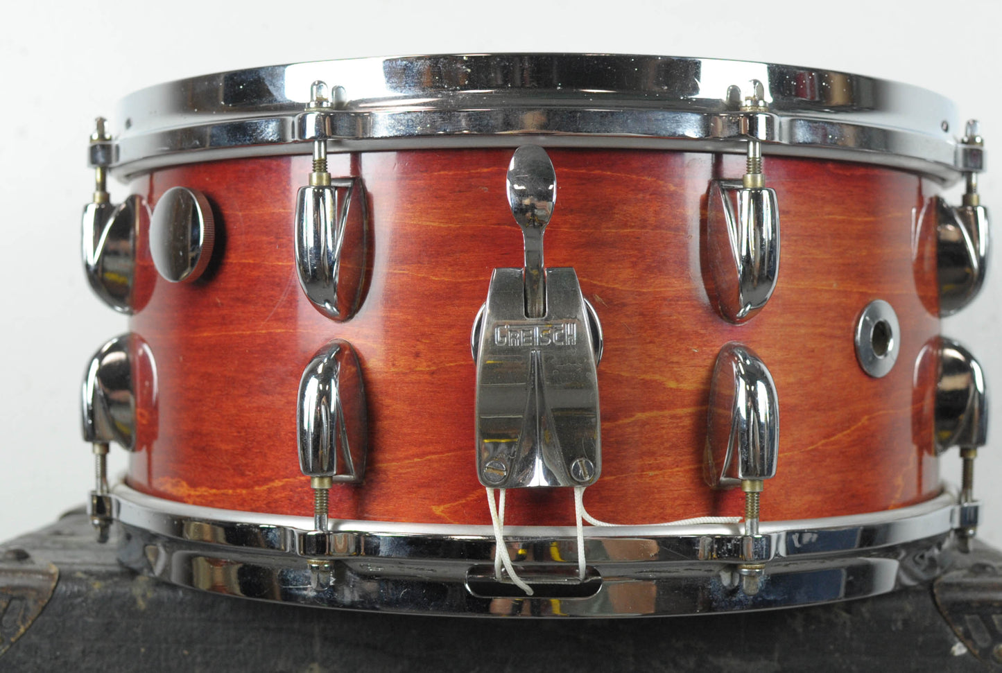 1980s Gretsch 6.5x14 Model 4155 Rosewood Snare Drum