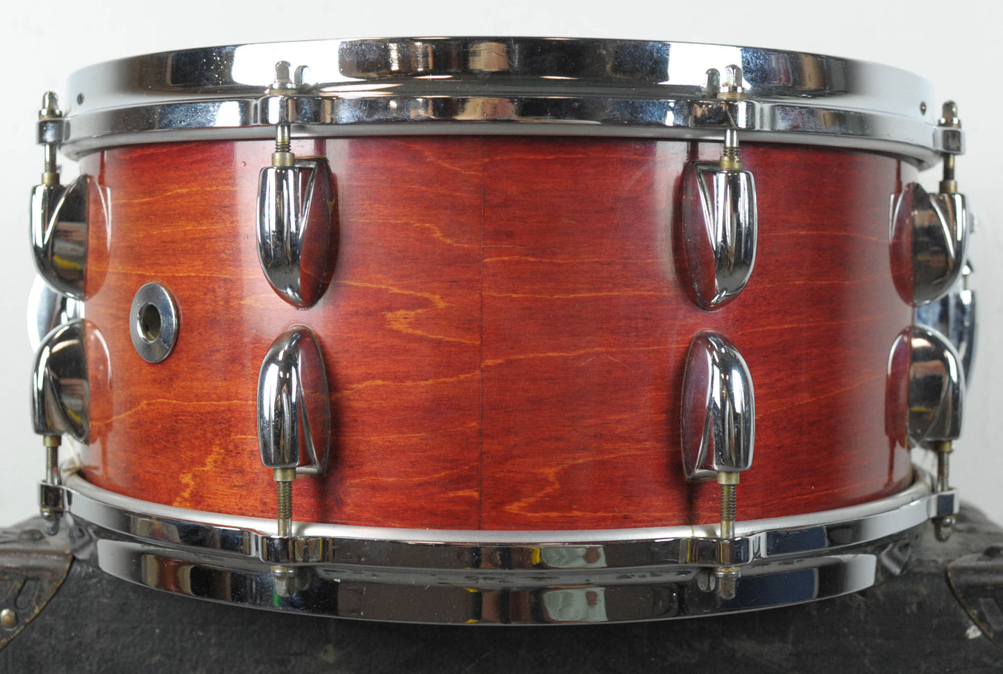 1980s Gretsch 6.5x14 Model 4155 Rosewood Snare Drum