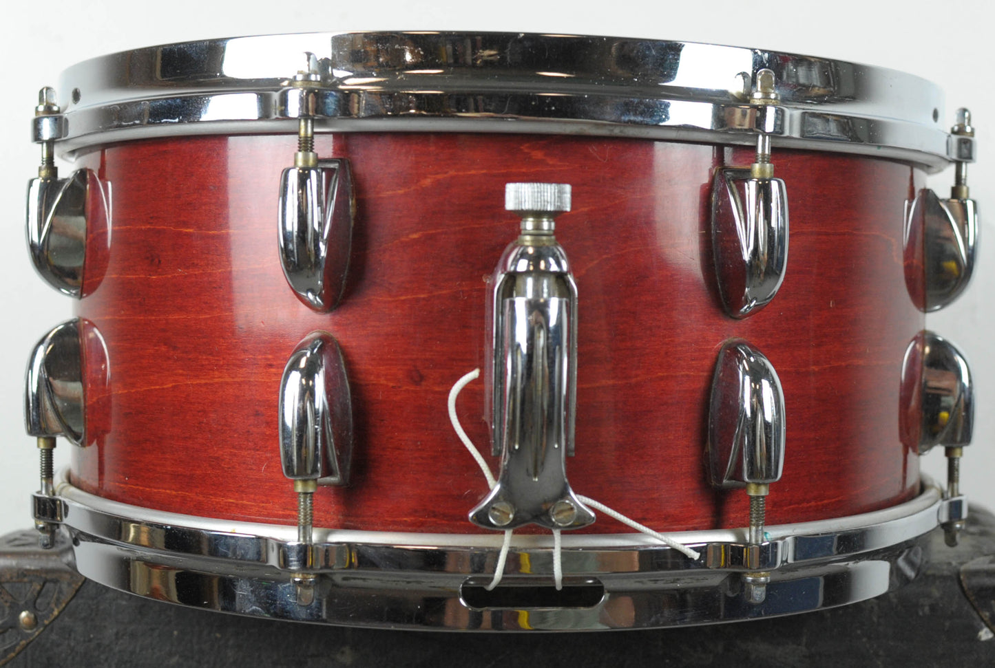 1980s Gretsch 6.5x14 Model 4155 Rosewood Snare Drum