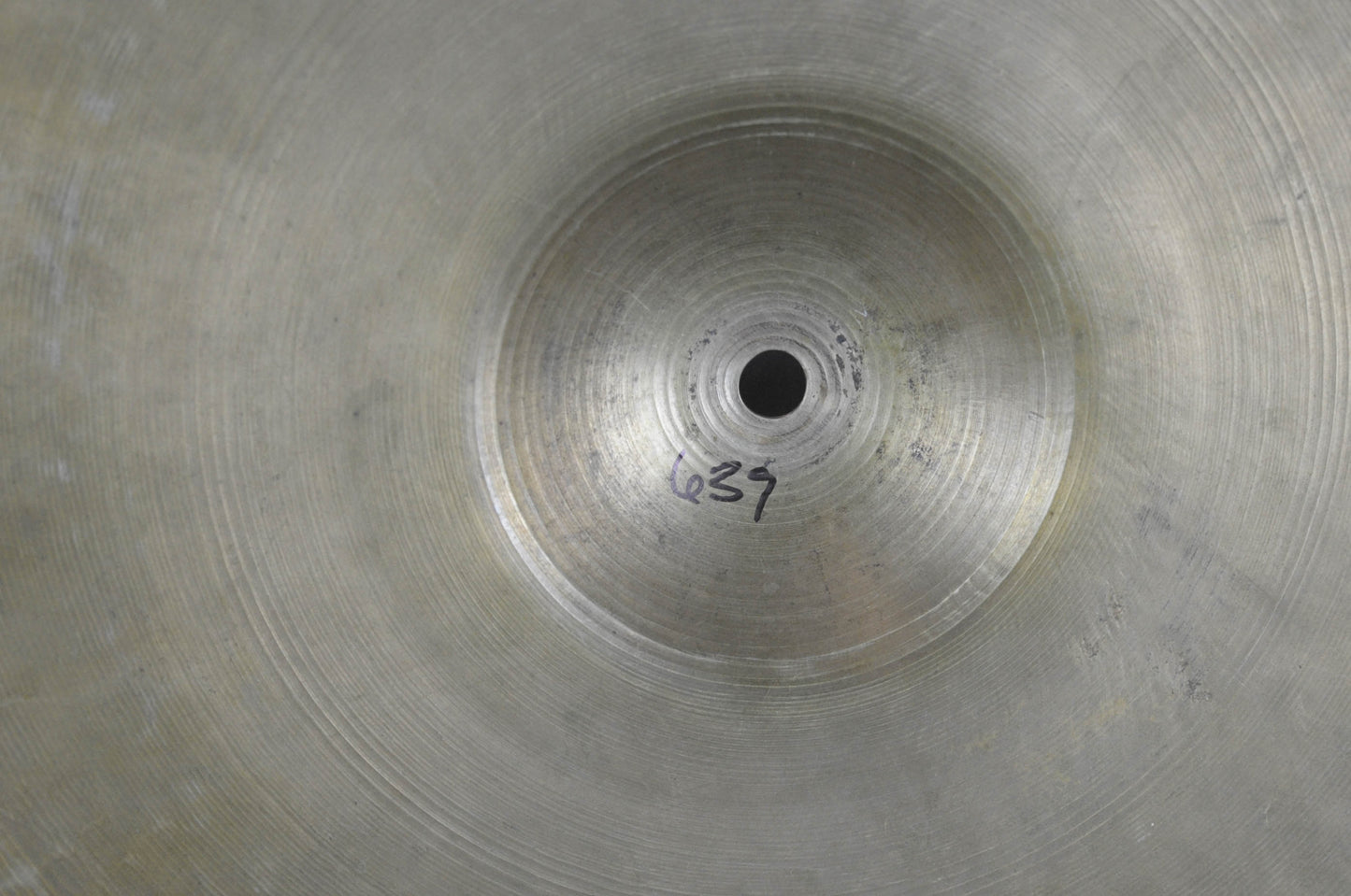 1950s Zildjian A 14" Trans Stamp Type III Paper Thin Hi Hat Cymbals 639g 681g