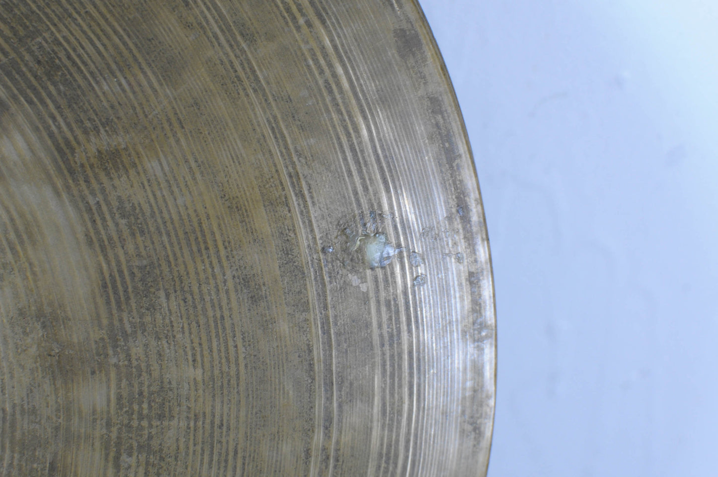 1950s Zildjian A 14" Trans Stamp Type III Paper Thin Hi Hat Cymbals 639g 681g