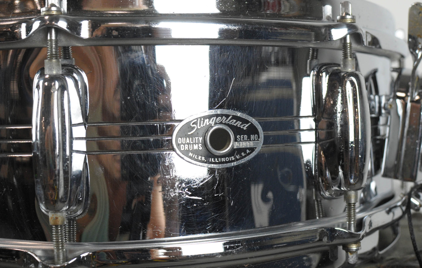 1970s Slingerland 5x14 Gene Krupa Snare Drum