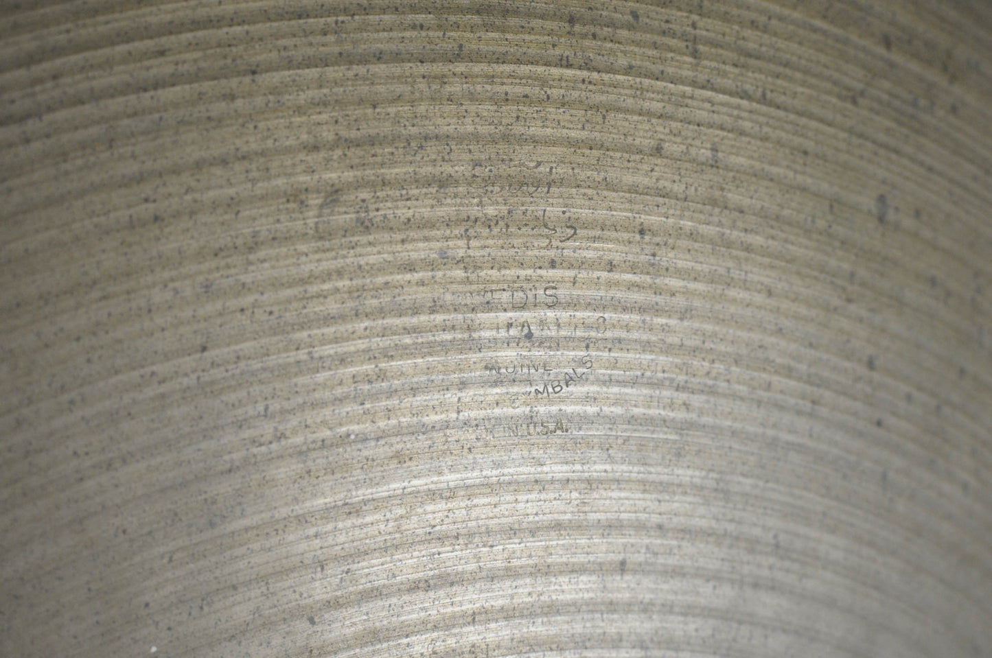 1960s Zildjian A 22" Ride Cymbal 3325g