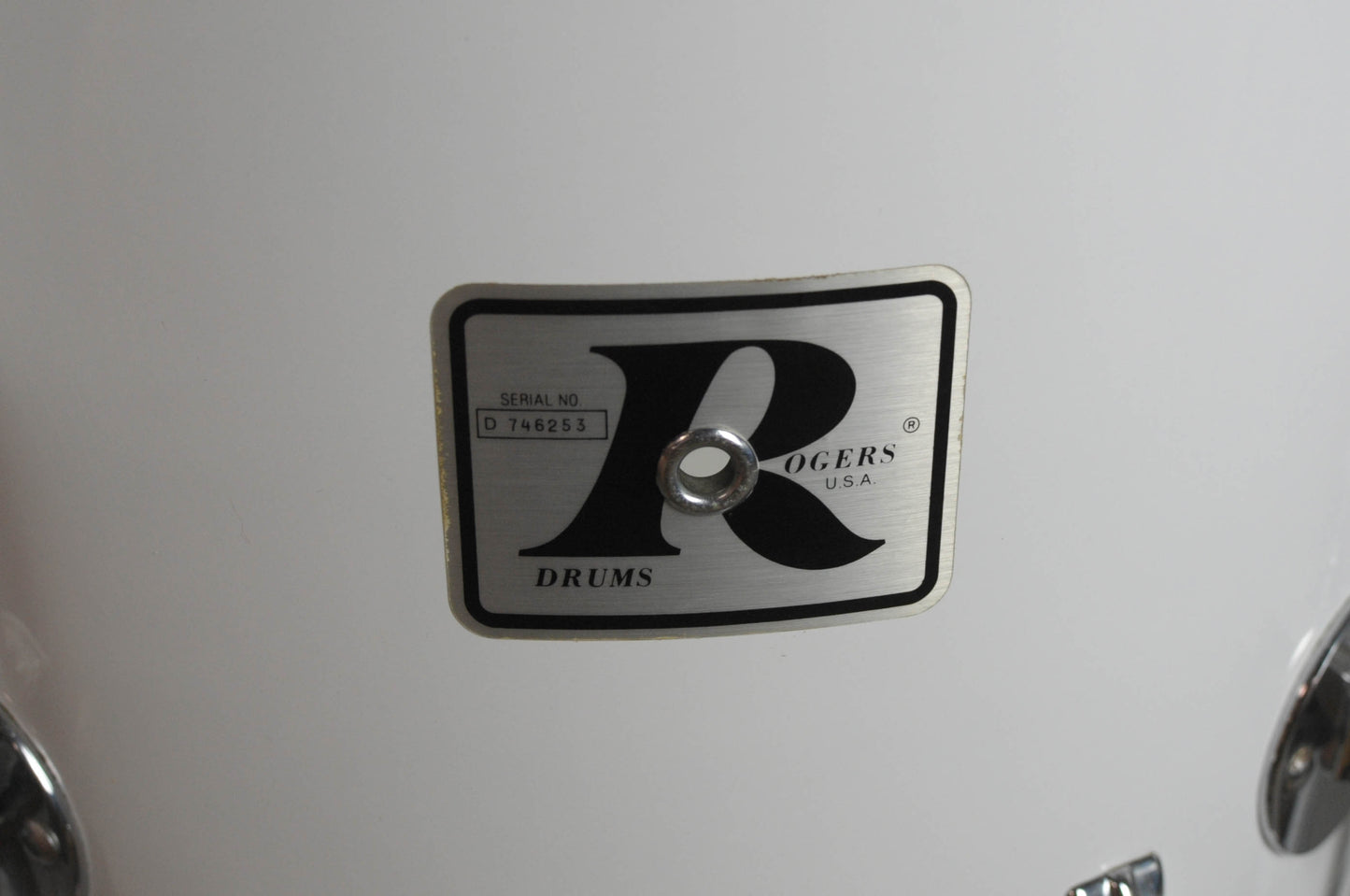 1970s Rogers 16x16 New England White Big R Tom