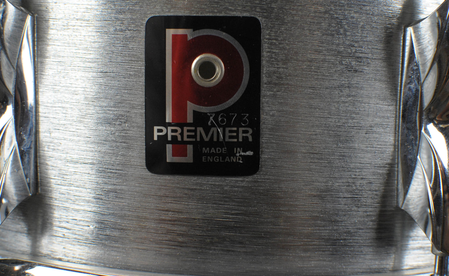 1970s Premier 5x14 Hi-Fi Aluminum Snare Drum