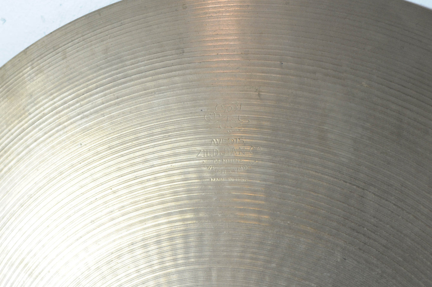 1960s Zildjian A 20" Ride Cymbal 2352g