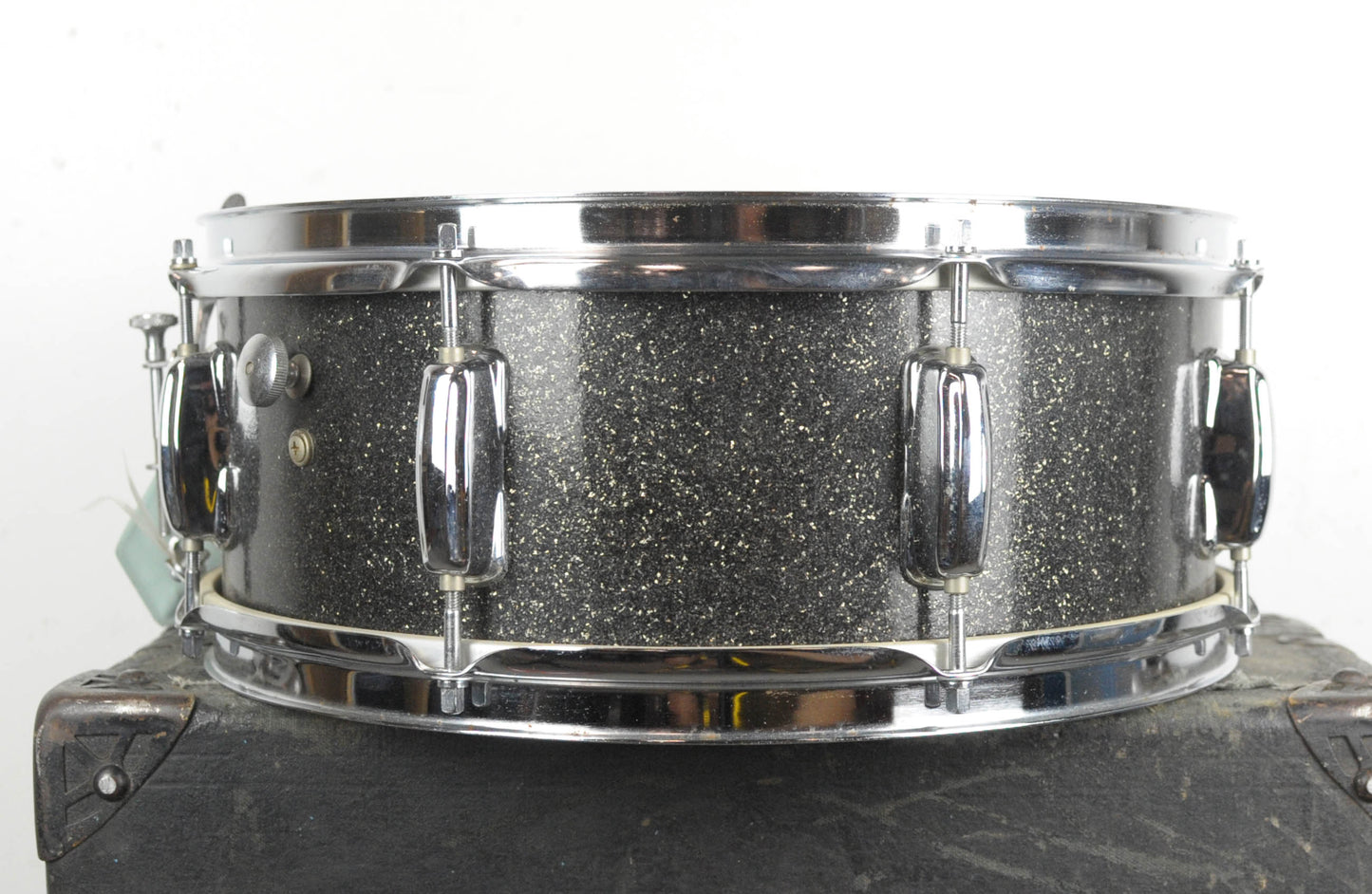 Vintage Star 5x14 Black Sparkle Snare Drum