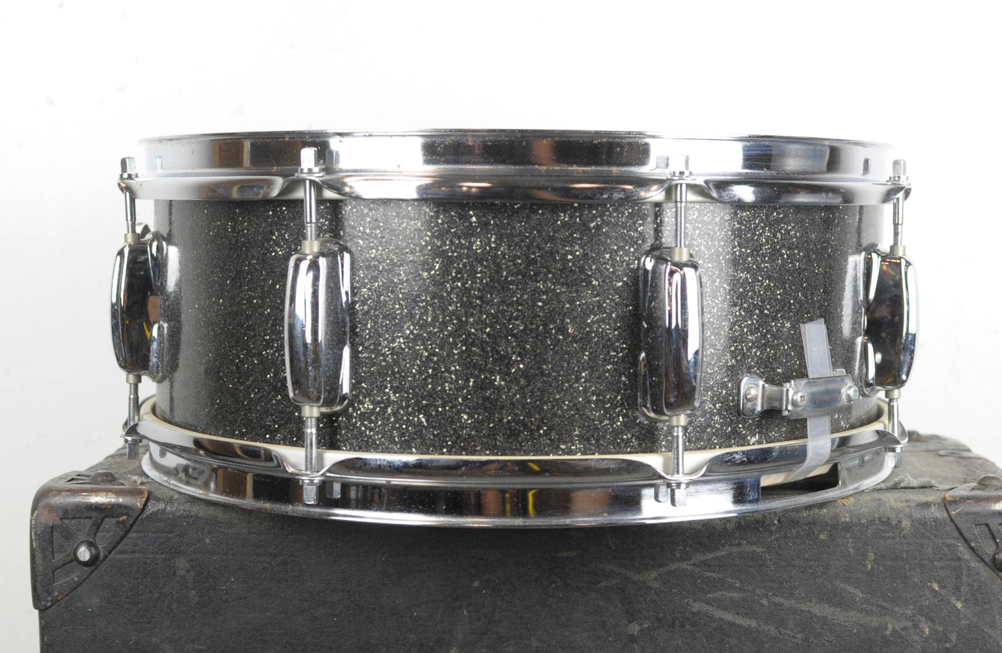 Vintage Star 5x14 Black Sparkle Snare Drum