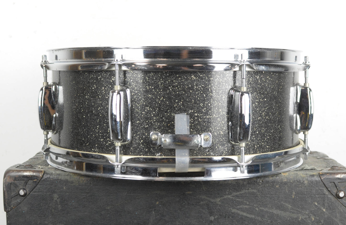 Vintage Star 5x14 Black Sparkle Snare Drum