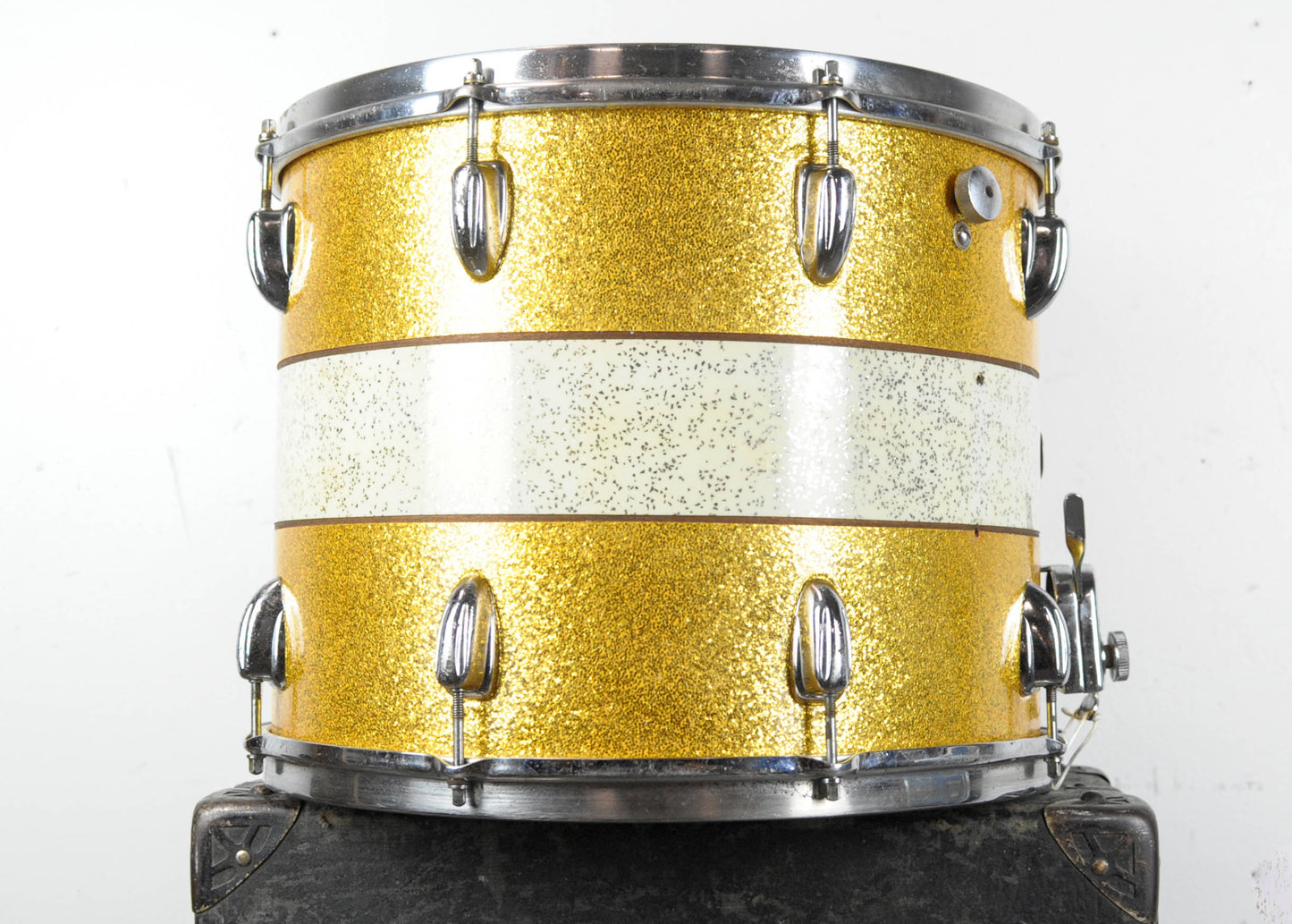 1960s Slingerland 12x14 Tri-Band "Contest Model" Parade Drum
