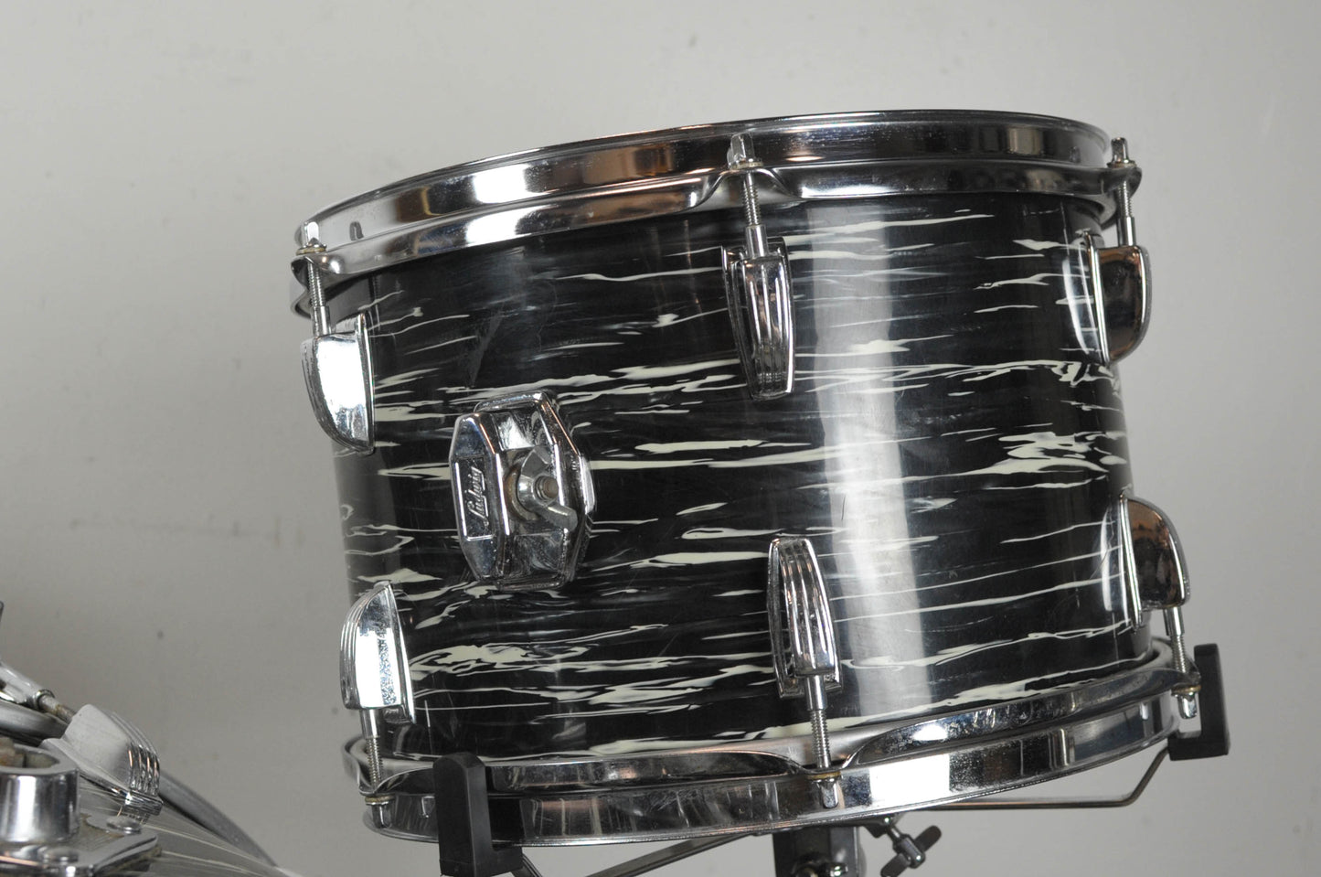 1970s Ludwig Oyster Black Pearl 14x22 8x12 16x16 Drum Set
