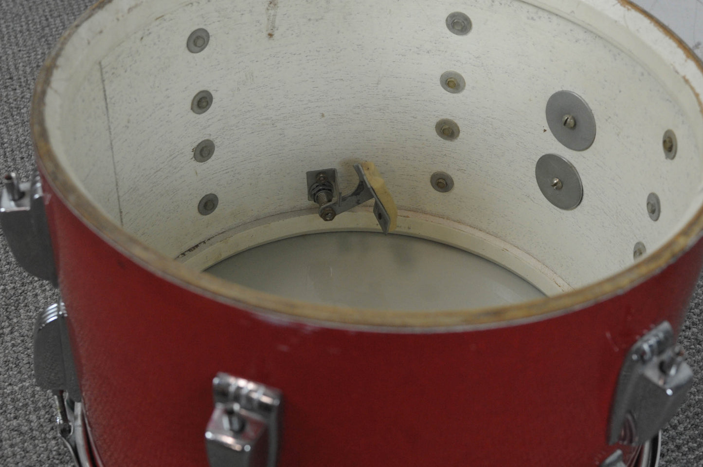 1960s Ludwig 9x13 Red Sparkle Tom