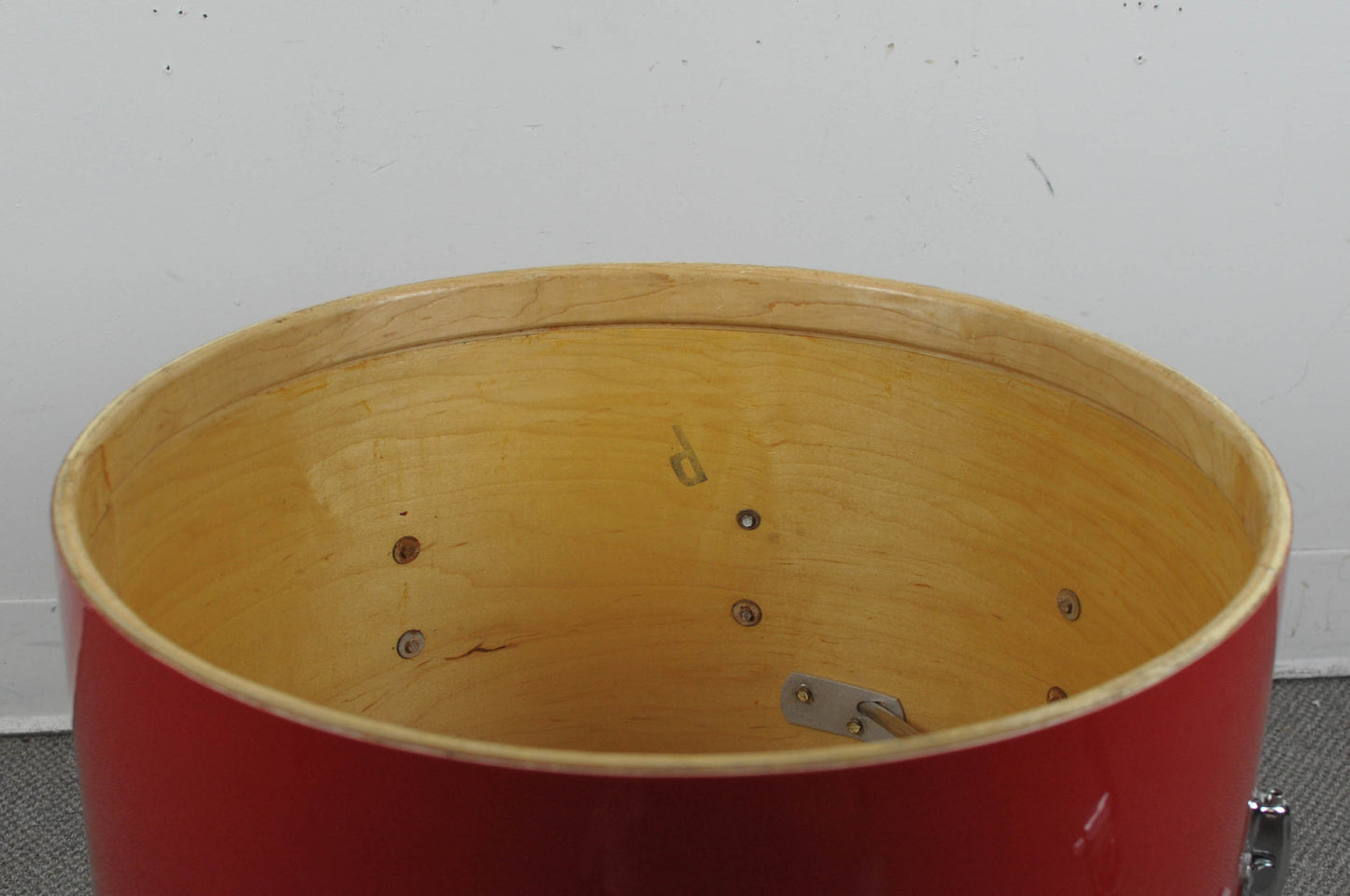 1970s Slingerland "Stage Band" Red Gloss Pearl Drum Set