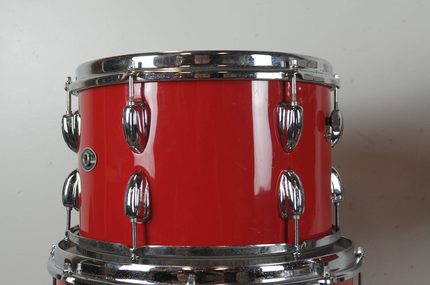 1970s Slingerland "Stage Band" Red Gloss Pearl Drum Set