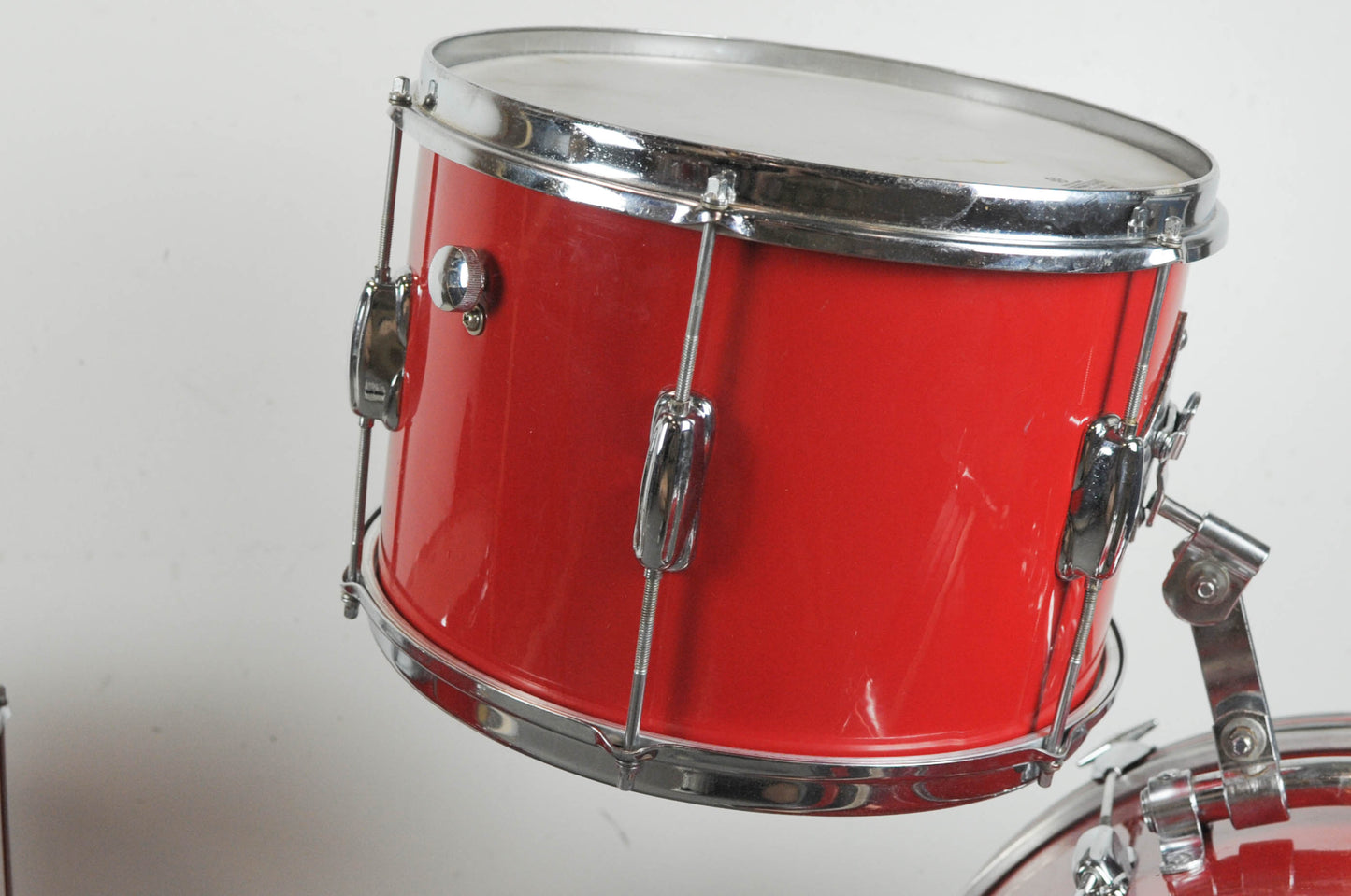 1970s Slingerland "Stage Band" Red Gloss Pearl Drum Set