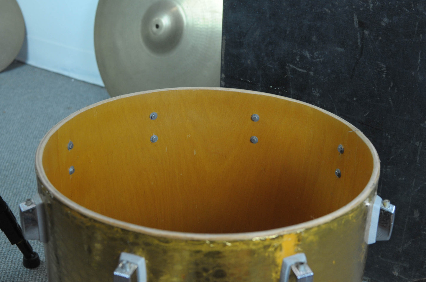 1960s Vox "Gold Croco" 14x20 8x13 and 16x16 Drum Set