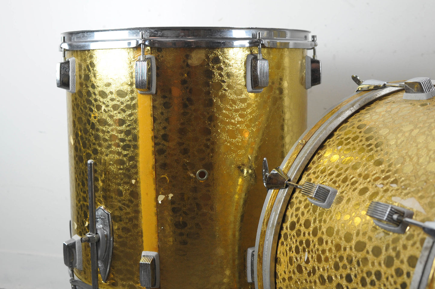 1960s Vox "Gold Croco" 14x20 8x13 and 16x16 Drum Set