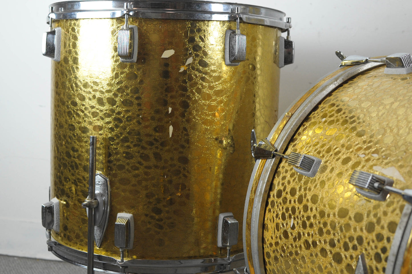 1960s Vox "Gold Croco" 14x20 8x13 and 16x16 Drum Set