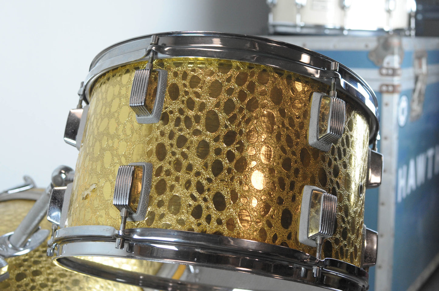 1960s Vox "Gold Croco" 14x20 8x13 and 16x16 Drum Set