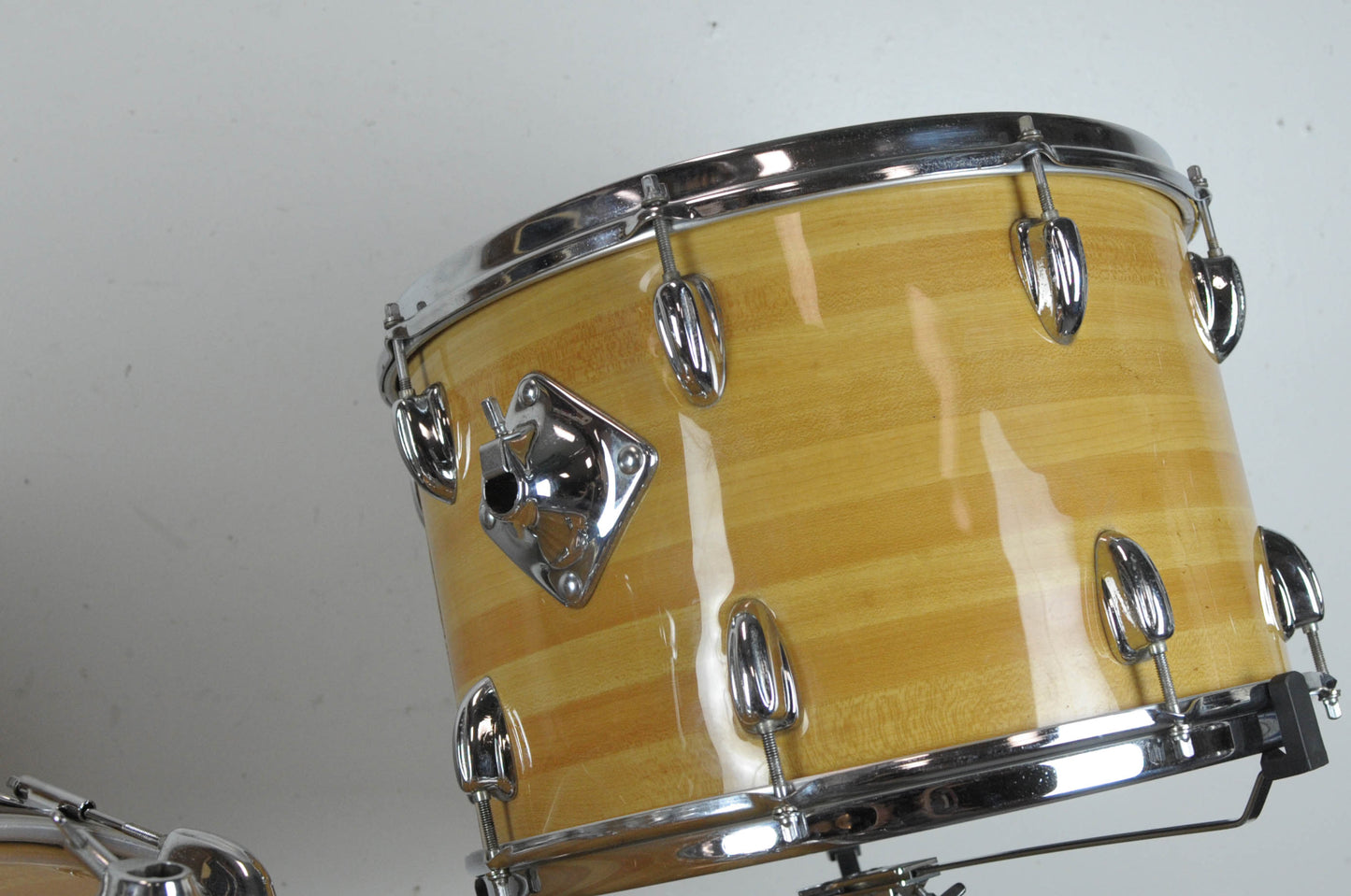 1970s Slingerland "Butcher Block" 14x24 10x15 and 18x20 Drum Set