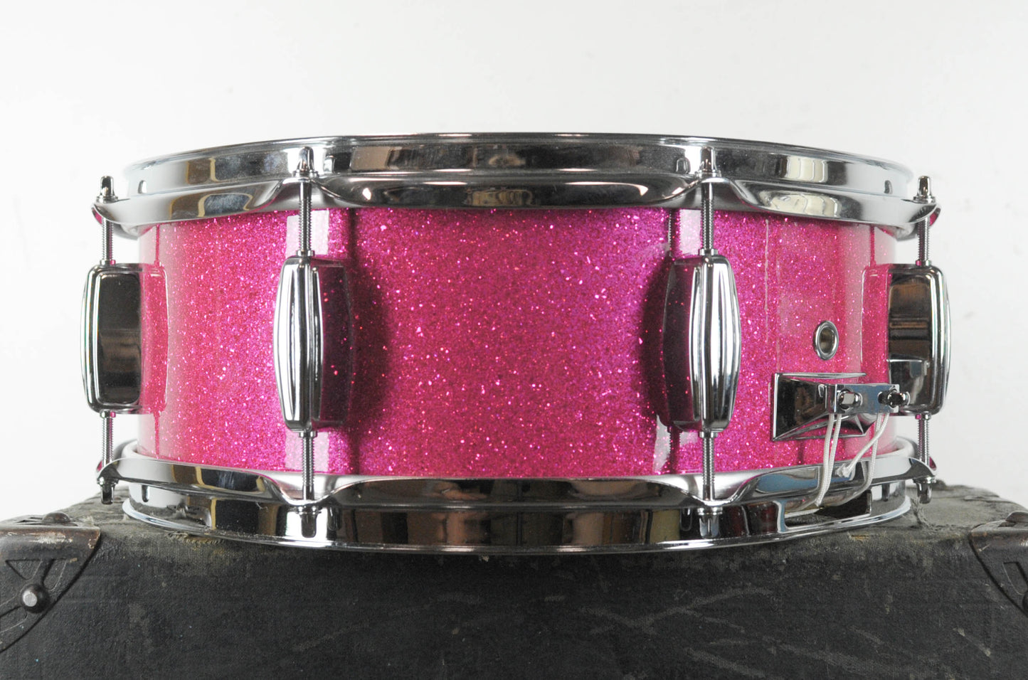 C&C Drum Co 5.5x14 Player Date I "Pink Candy Crush" Snare Drum