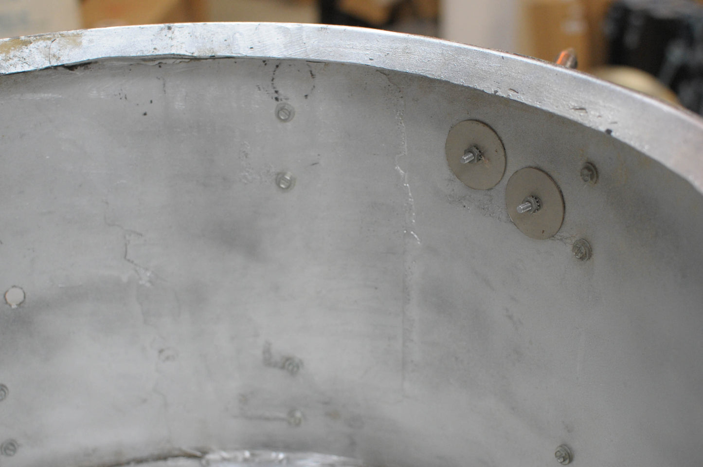 1970s Fibes "Silver Sealer" Drum Set