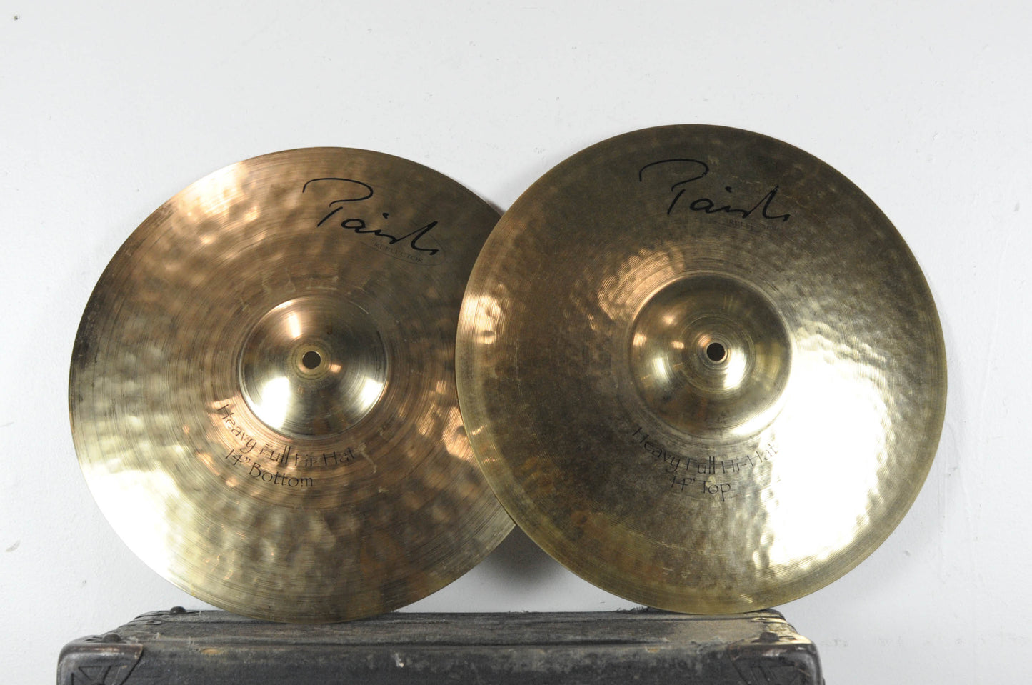 Paiste 14" Signature Reflector Heavy Full Hi-Hat Cymbals 1002g 1206g