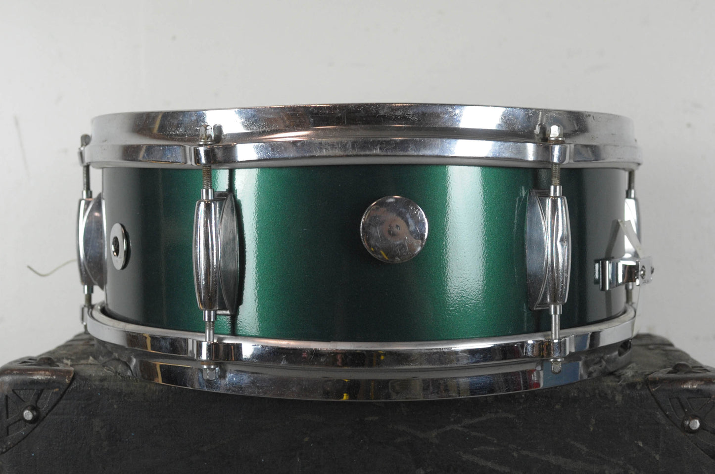 1960s Gretsch 5x14 Dixieland "Cadillac Green" Snare Drum