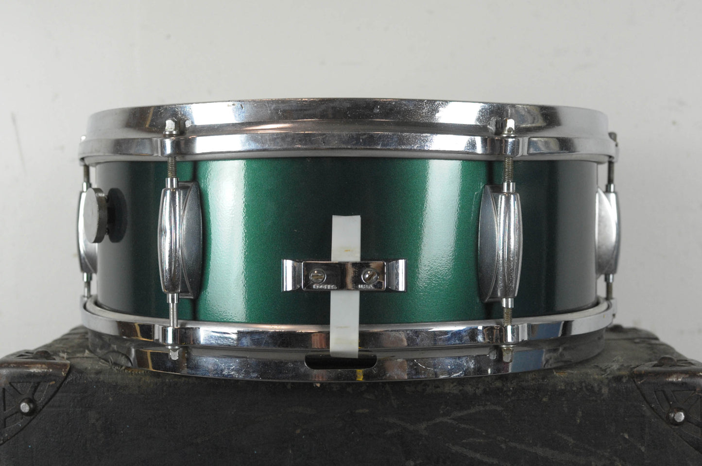 1960s Gretsch 5x14 Dixieland "Cadillac Green" Snare Drum
