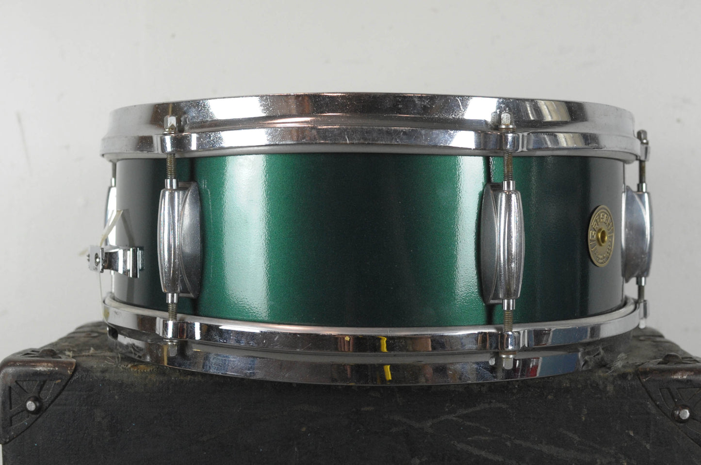 1960s Gretsch 5x14 Dixieland "Cadillac Green" Snare Drum