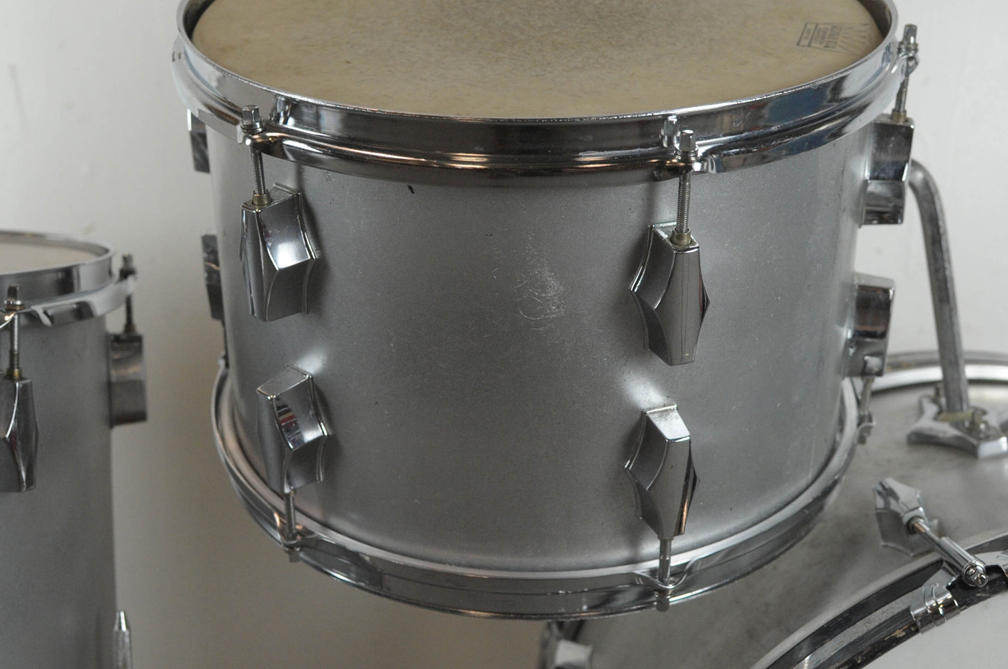 1970s Fibes "Silver Sealer" Drum Set