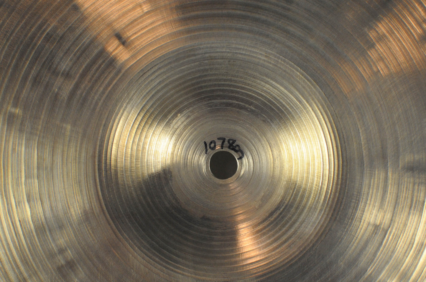 1990s Zildjian IAK 16" Dark Crash Cymbal 1078g